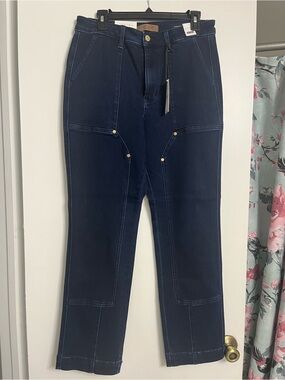 Judy Bluen Indigo Straight-Leg Jeans